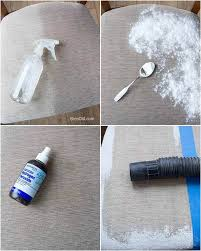 Upholstery cleaning process
